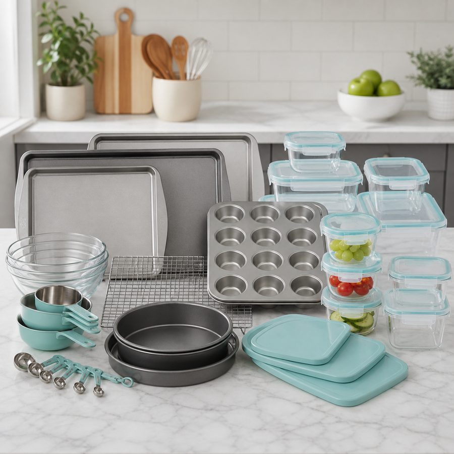 Bakeware and food storage assortment